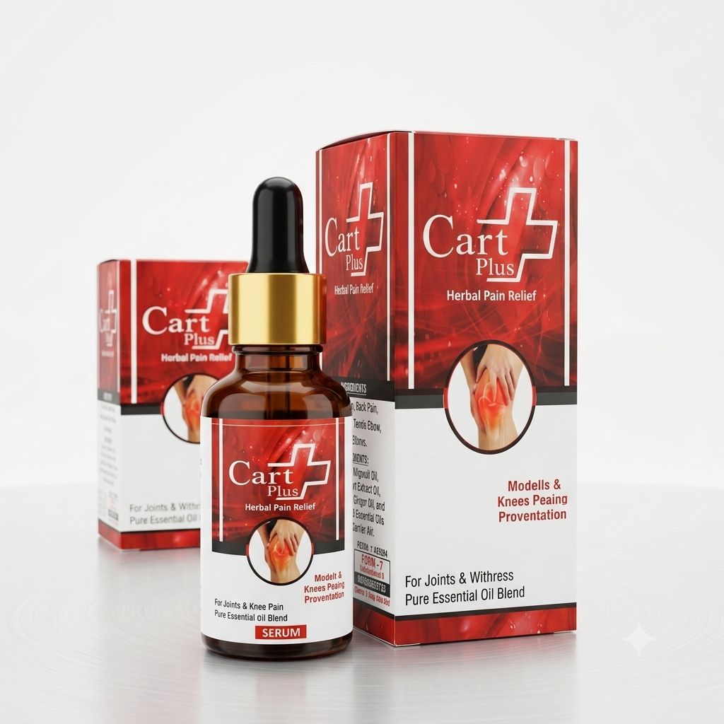 CartPlus Herbal Joint Pain Relief Massage Oil / Serum (30ml)