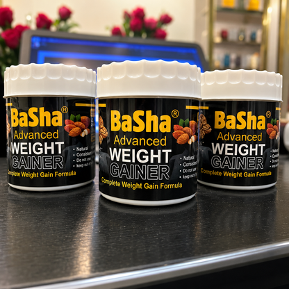 Basha Weight Gainer Powder Advance Herbal Formula (220g)