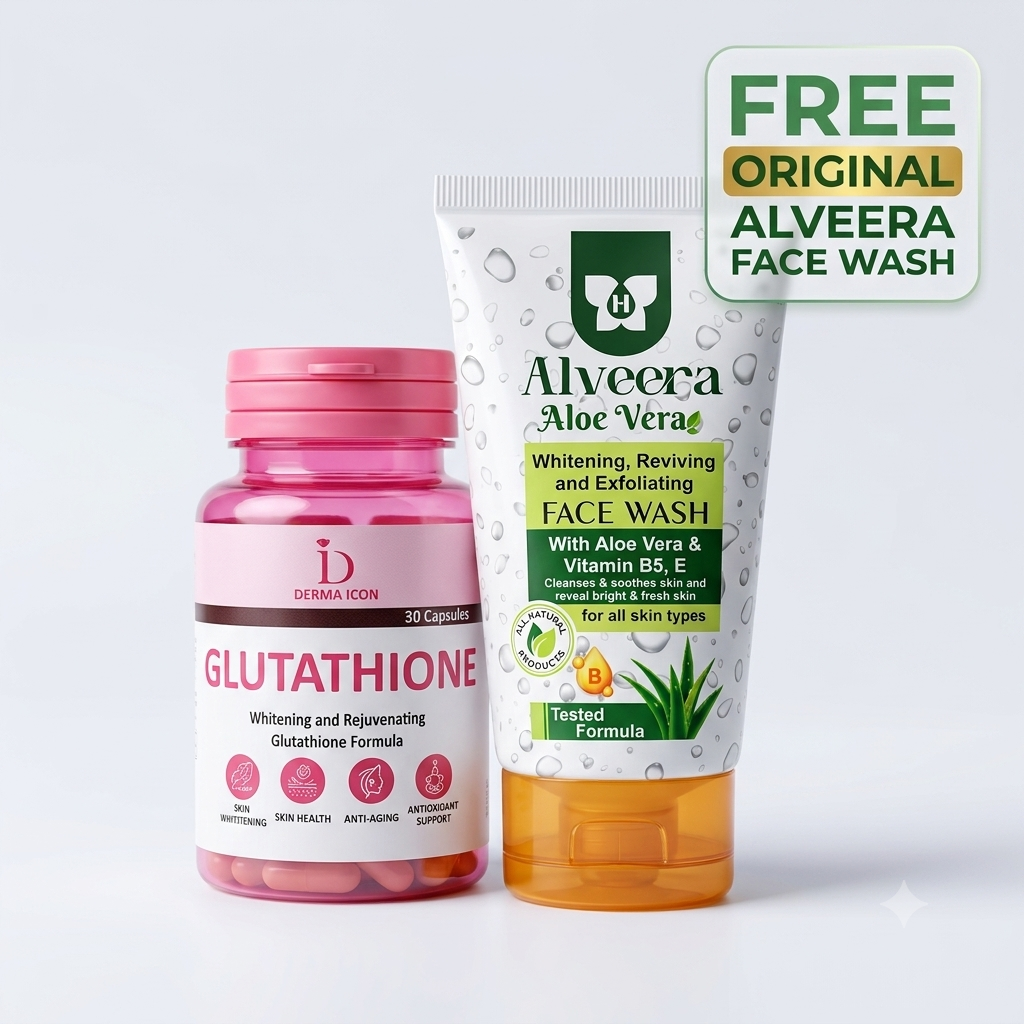 Derma Icon Glutathione Capsules – Skin Brightening & Rejuvenating Formula