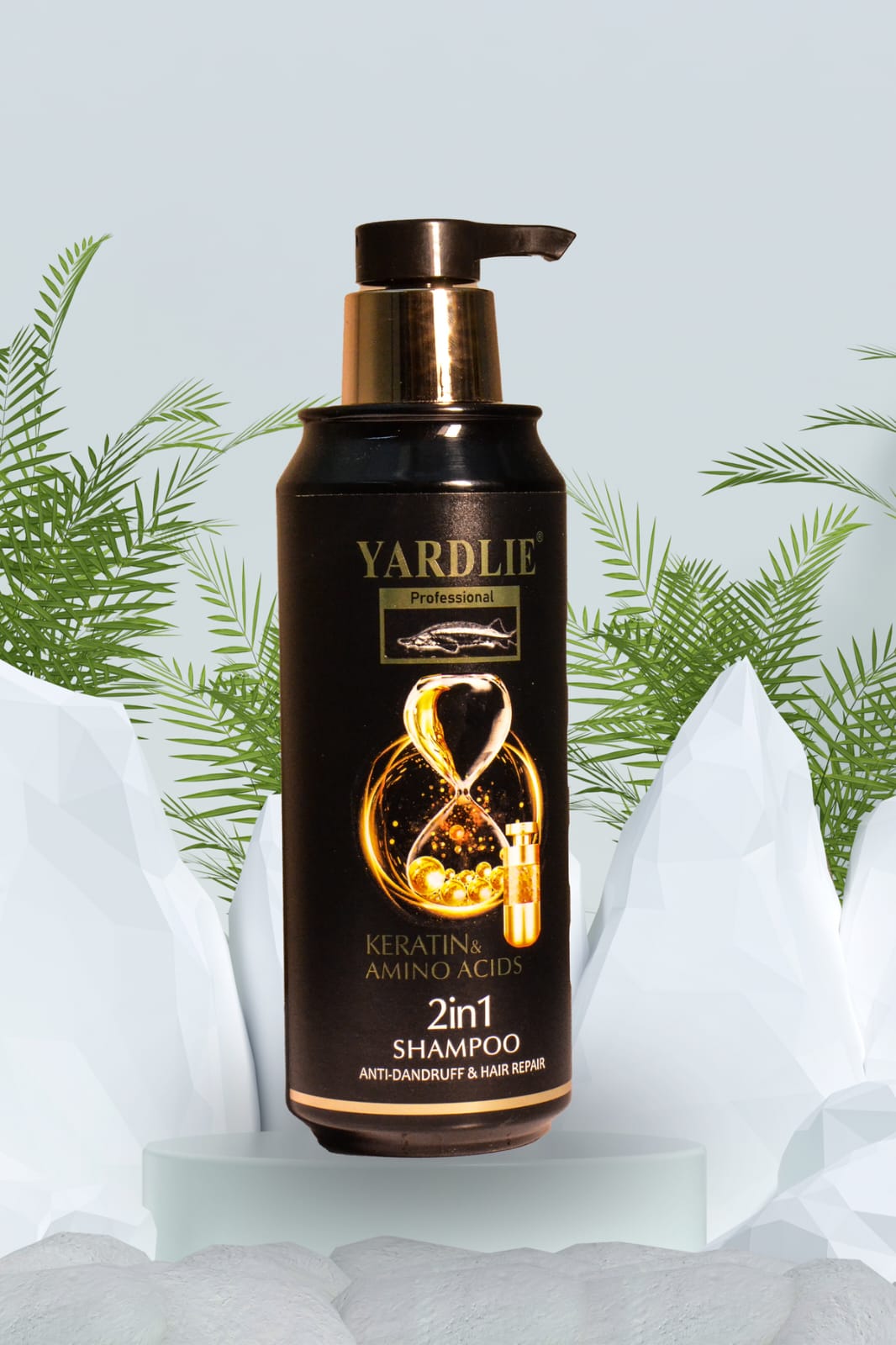 Yardlie Keratin Amino Acid Repair Shampoo – Anti-Dandruff & Anti-Hair Loss (200ml)