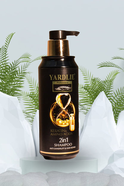 Yardlie Keratin Amino Acid Repair Shampoo – Anti-Dandruff & Anti-Hair Loss (200ml)