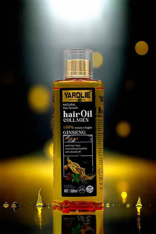 Yardlie Concentrated Hair Growth Oil with 100% Extra Ginseng (200ml)