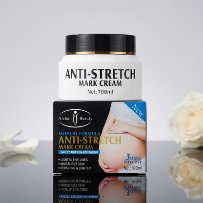 Black Stretch Marks Removal Cream | Anti Stretch Marks Cream (100g Jar)