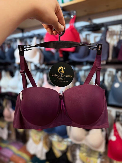Seamless Push-Up Padded Bra for Everyday Comfort