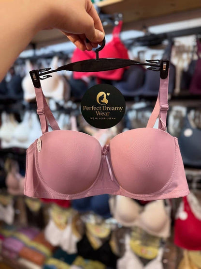 Seamless Push-Up Padded Bra for Everyday Comfort