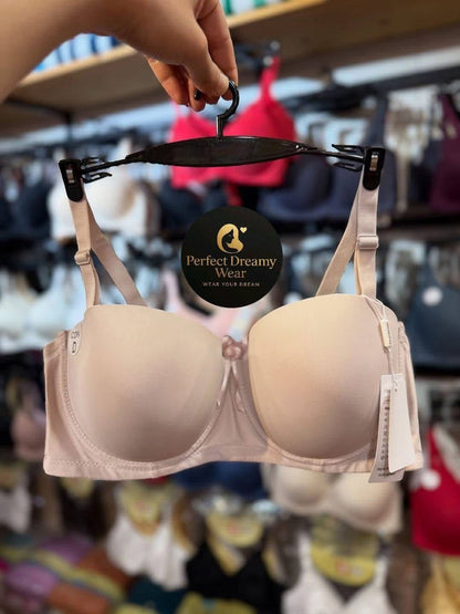 Seamless Push-Up Padded Bra for Everyday Comfort