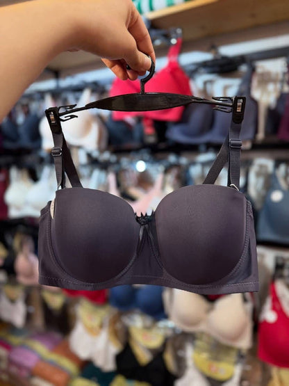 Seamless Push-Up Padded Bra for Everyday Comfort