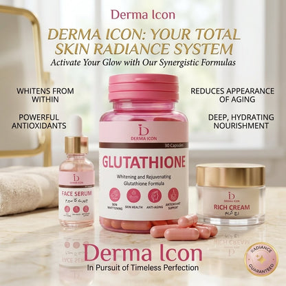 Derma Icon Glutathione Capsules – Skin Brightening & Rejuvenating Formula